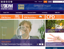 Tablet Screenshot of iidmglobal.com
